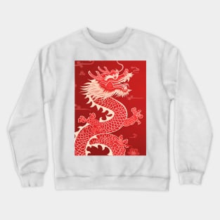 Chinese Dragon 7: Chinese New Year, Year of the Dragon Crewneck Sweatshirt